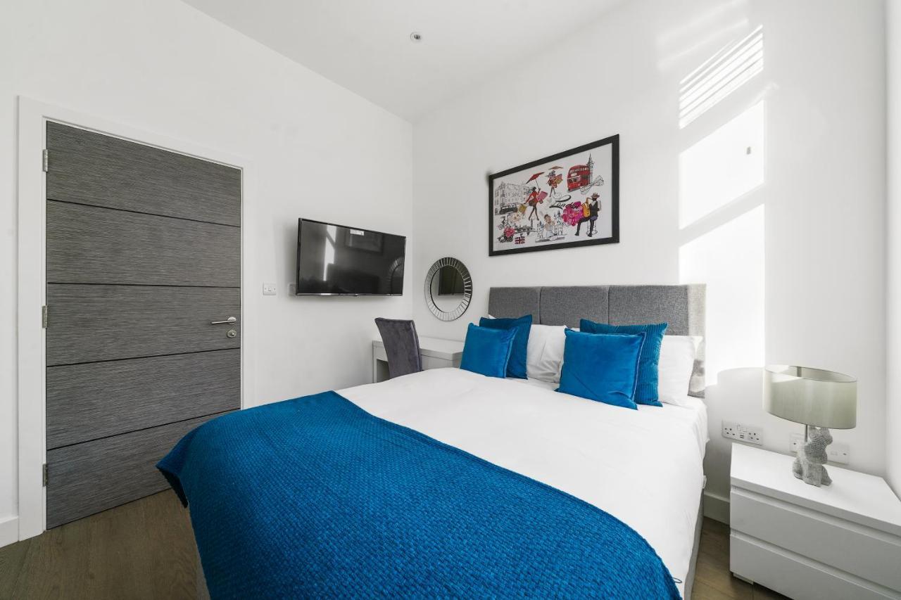 City Prime Apartments London Exteriör bild A bedroom at the hotel